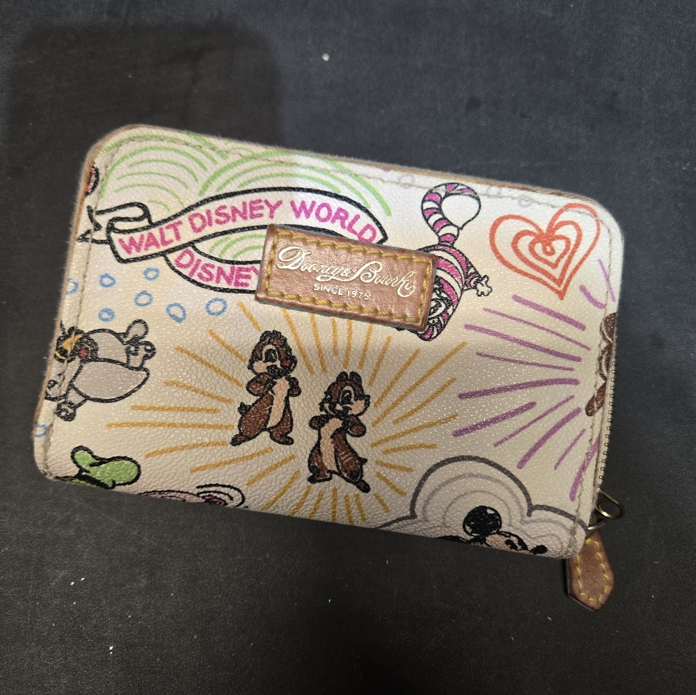 Disney Dooney & Bourke Chip and Dale Wallet